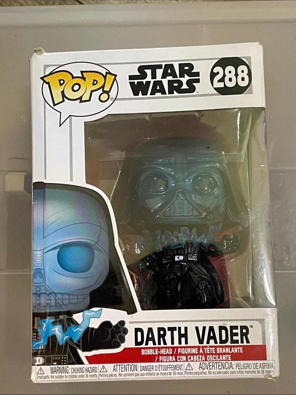 Darth Vader Funko Pop in Box